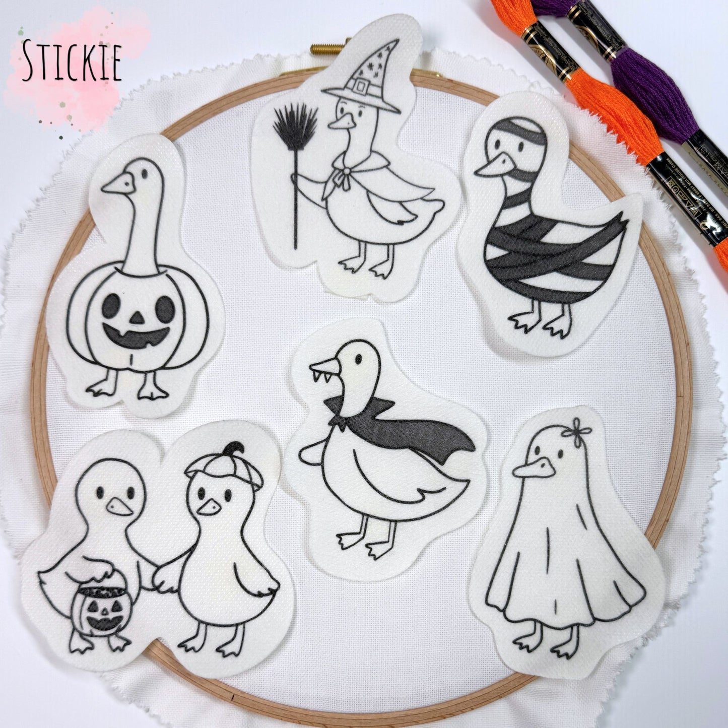 STICKIES "Gruselige Gänse"