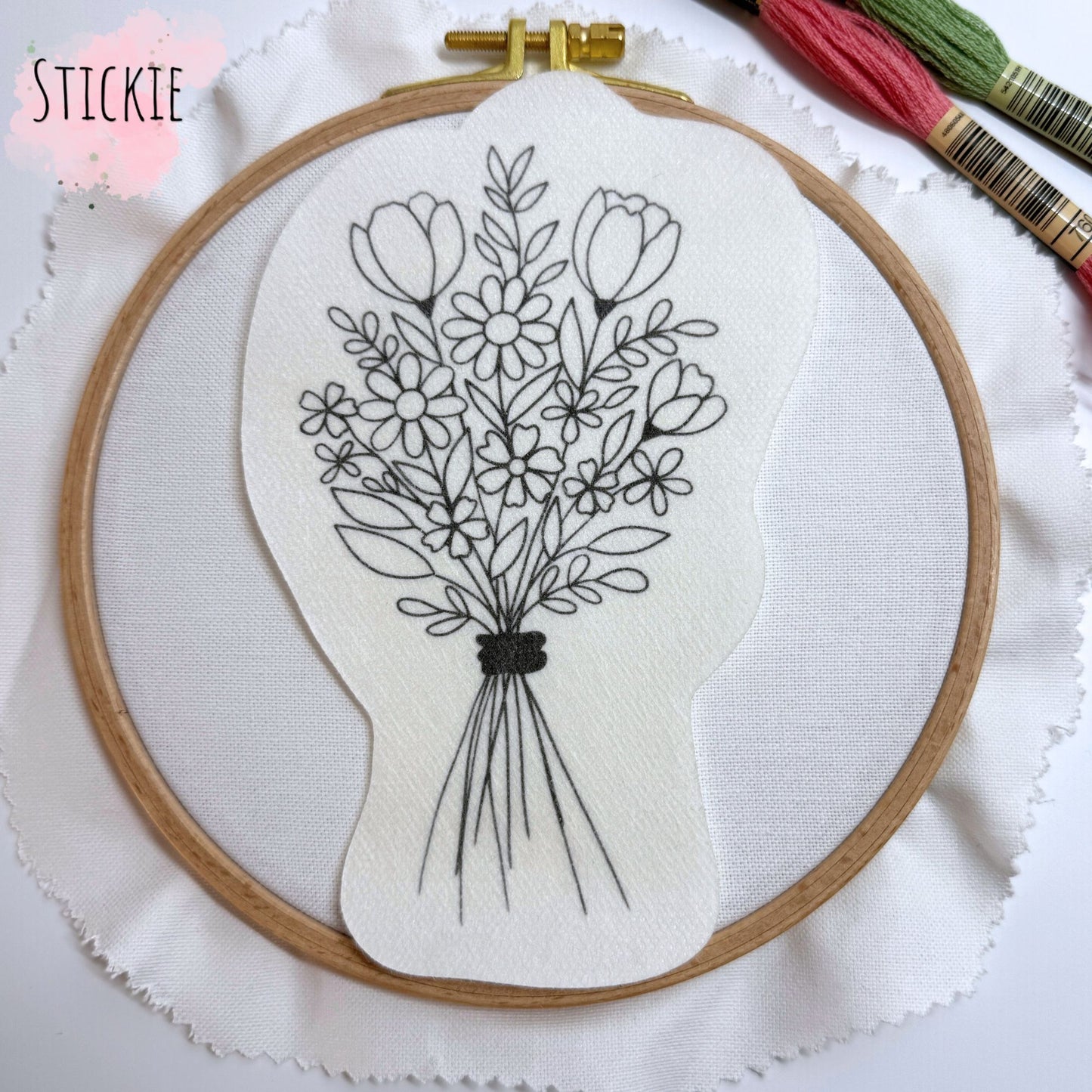 STICKIES "Blumenstrauß mit Tulpen"