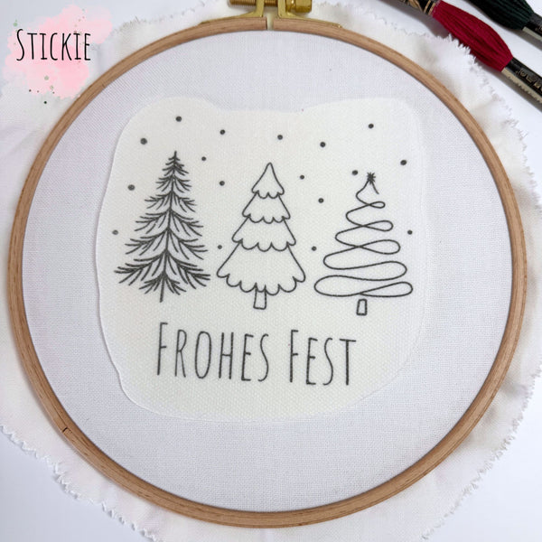 STICKIES "Frohes Fest im Tannenwald"