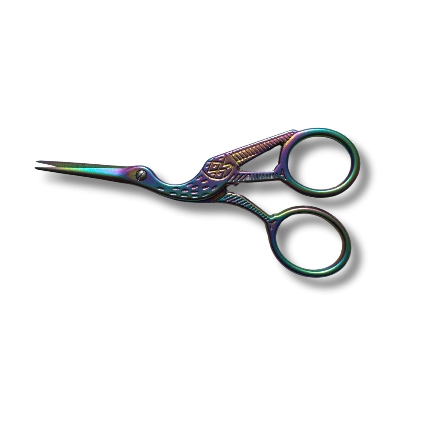 Stickschere "Regenbogen-Metallic"