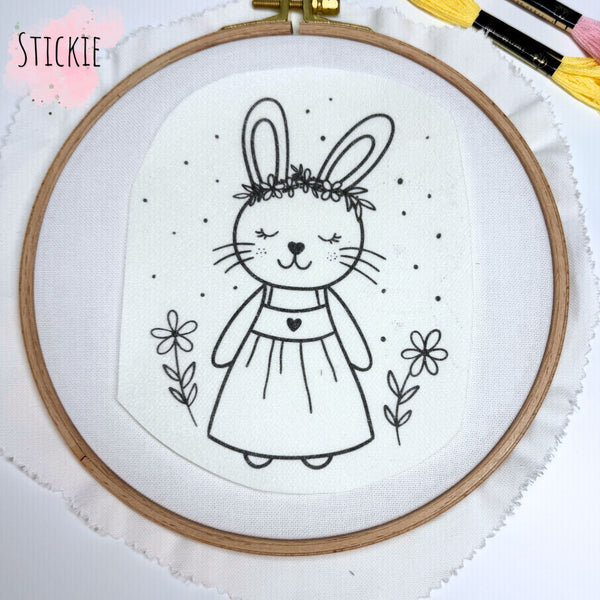 STICKIES "Hasenmädchen Flora"