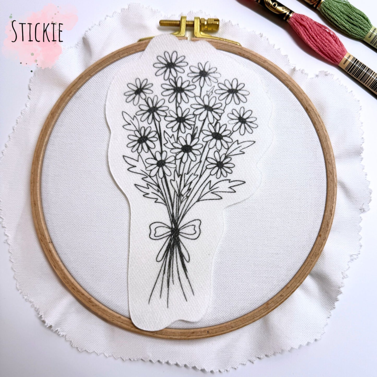 STICKIES "Gänseblümchen Strauß"