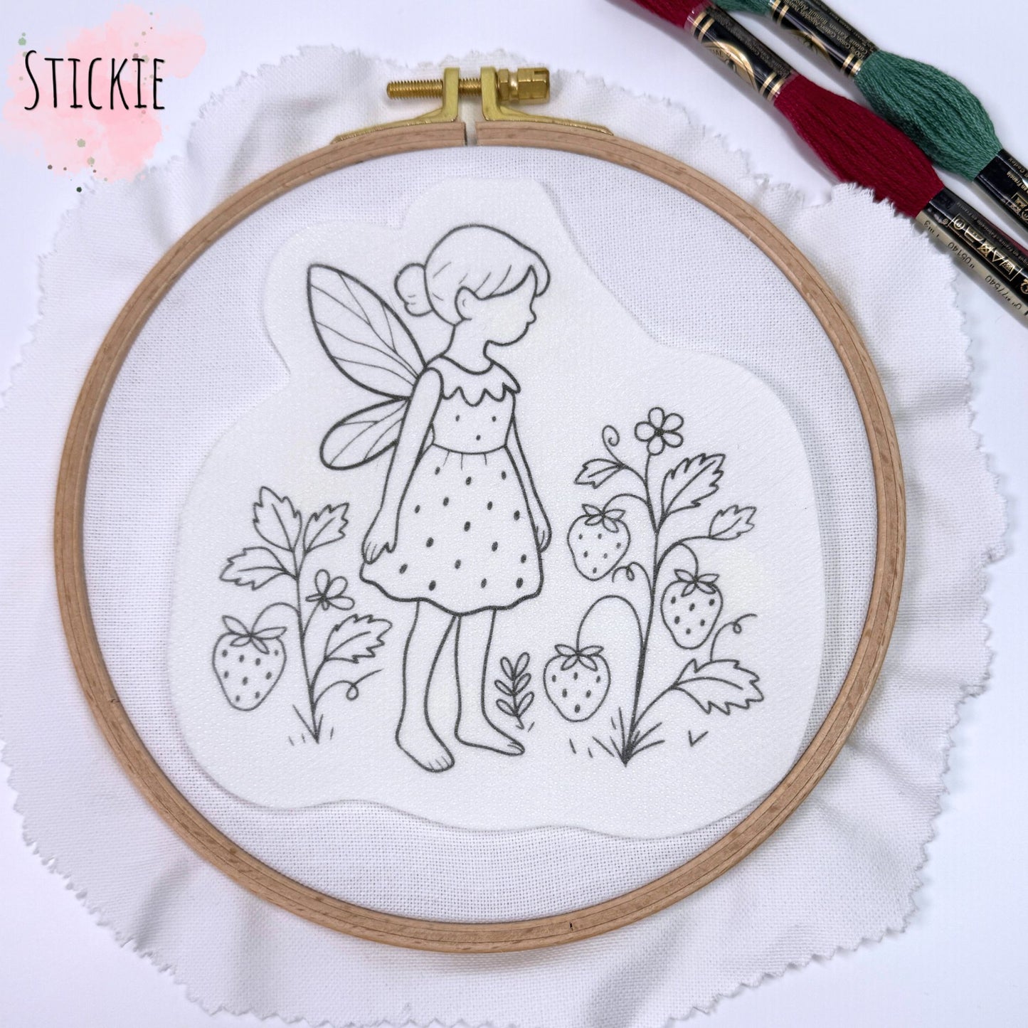 STICKIES "Kleine Erdbeerfee"