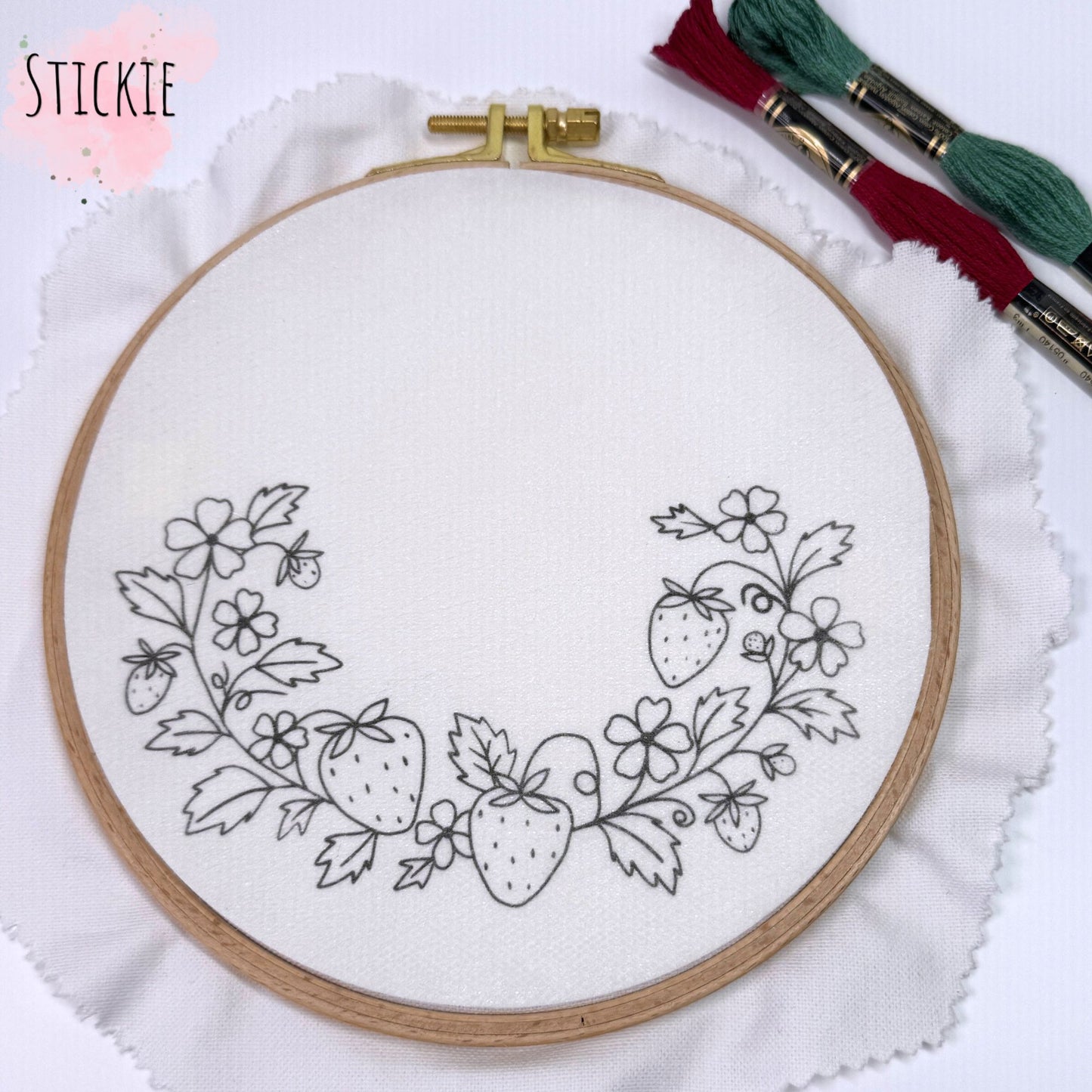 STICKIES "Erdbeerranke"