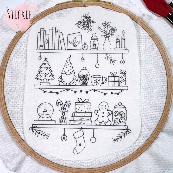 STICKIES "Weihnachtliches Regal"