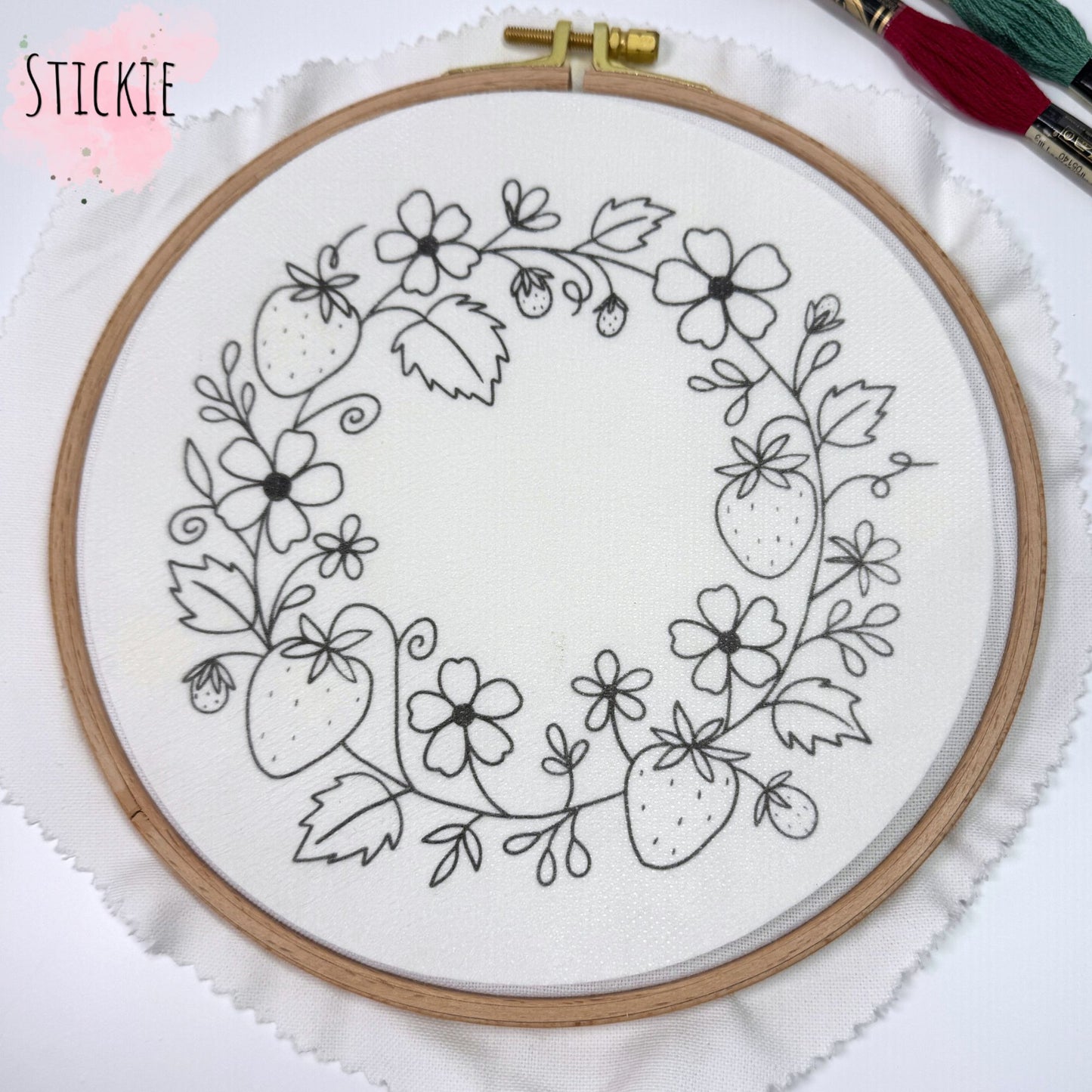 STICKIES "Erdbeerkranz"