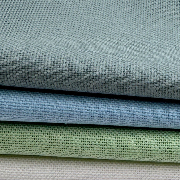 Stoff zum Sticken, Stoffpaket "Mint/Eukalyptus/Blau"