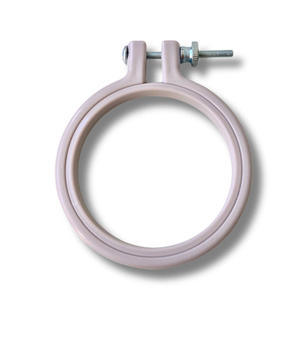 Stickring 7,6 cm, Stickrahmen "Lavendel", Stickrahmen, Stickrahmen mit Schraube, Modern Embroidery, Sticken, Mini Stickring