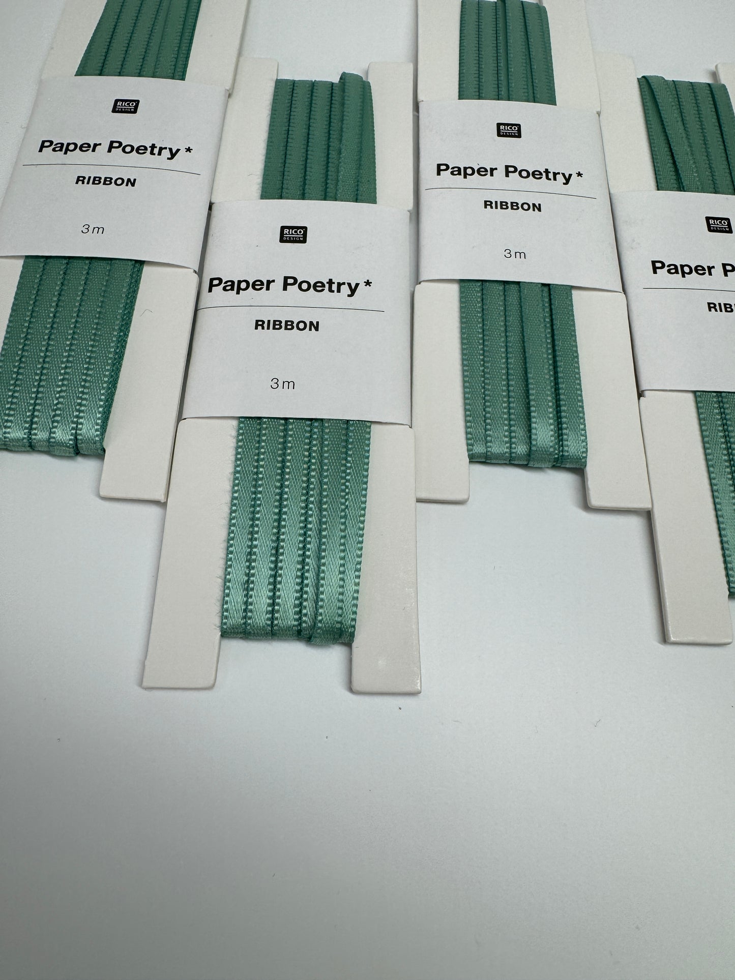 Ringkissen, Schleifenband, Schleife für Ringkissen, Satinband "Salbei"