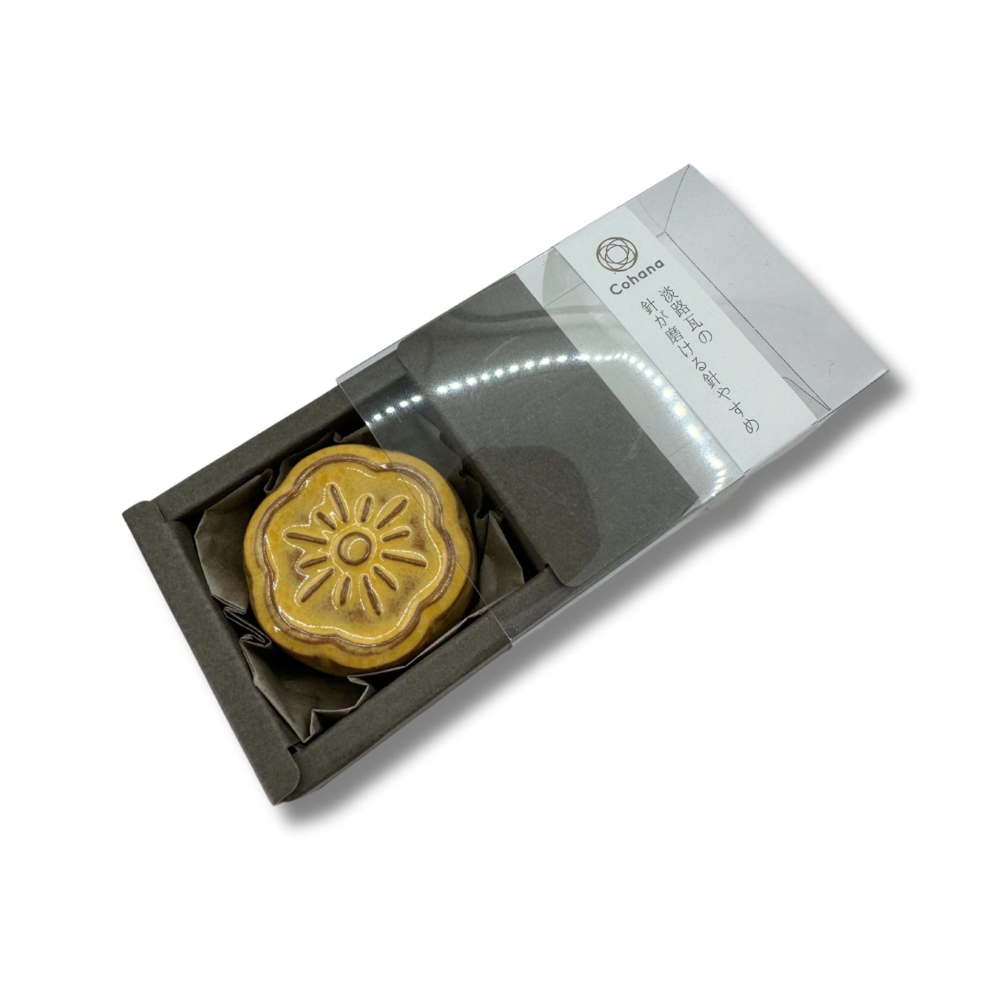 Nadelanspitzer mit Magnet "Gelb"