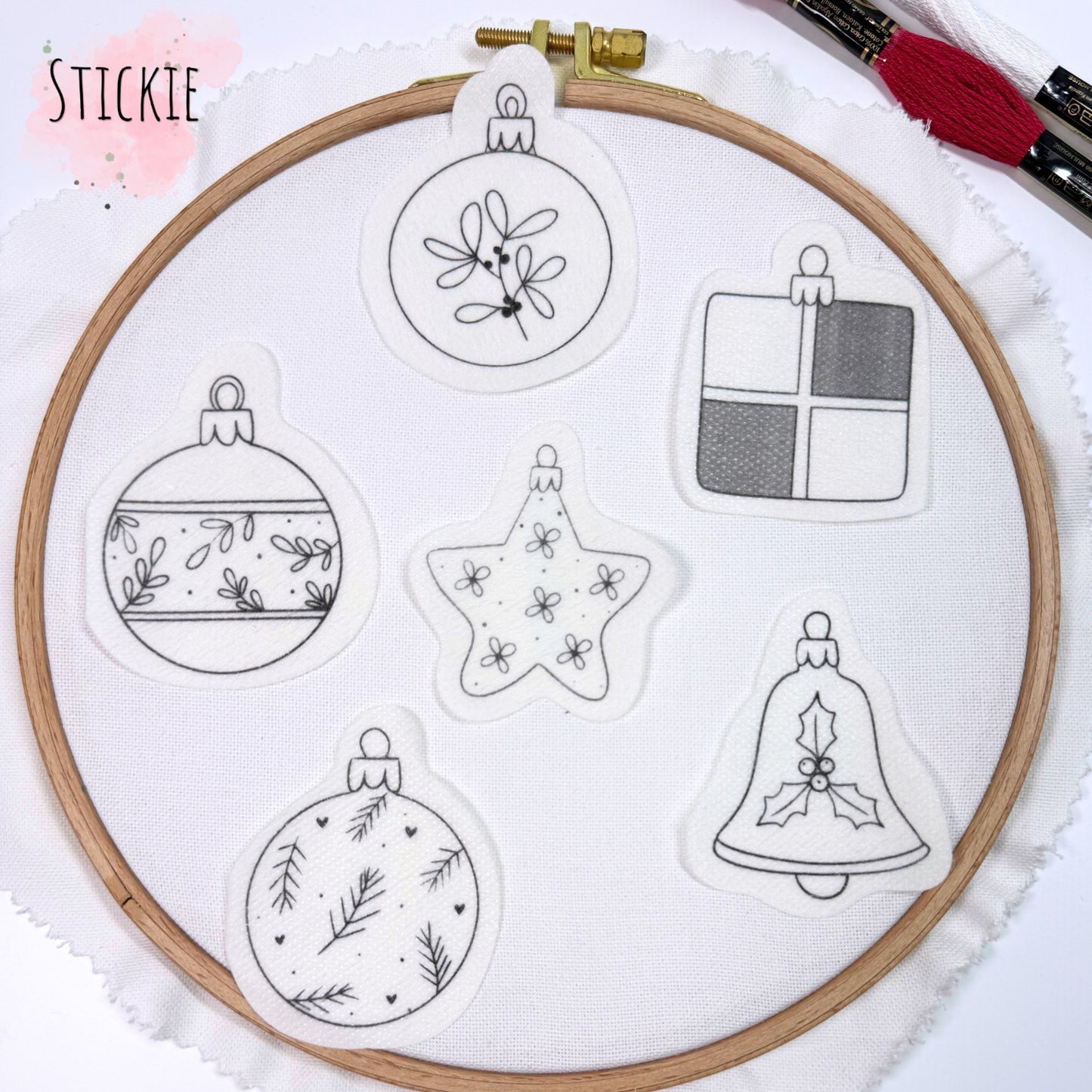 STICKIES "Tannenbaumkugeln"