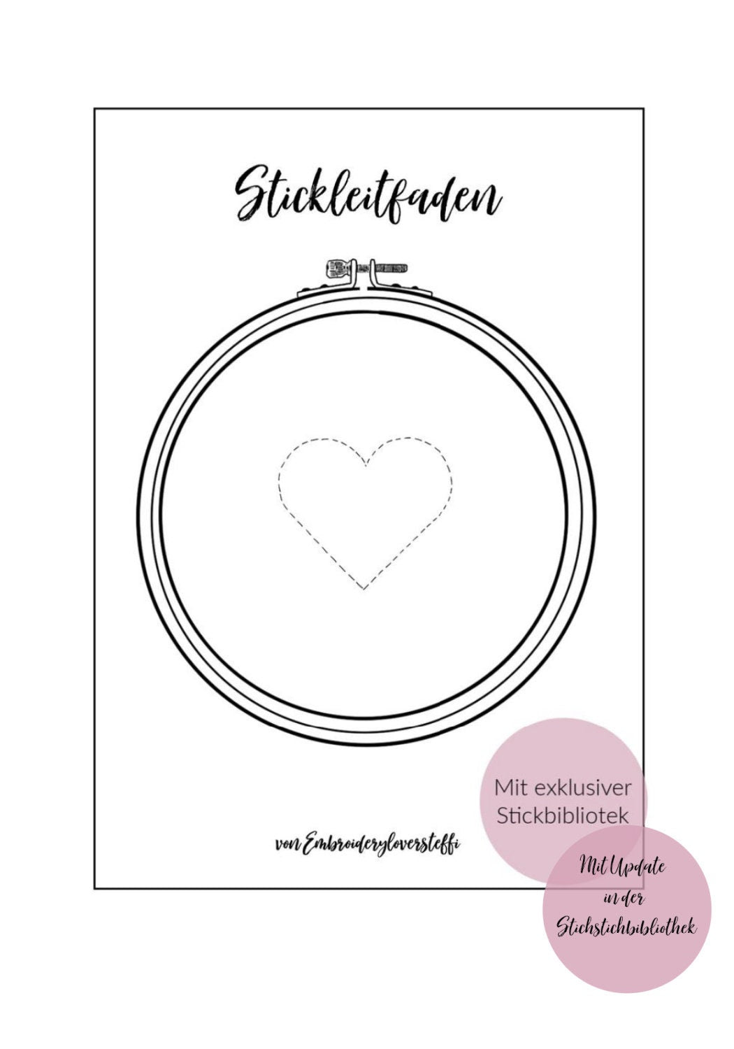 Stickvorlage, Herbstkranz, Herbst Deko, Herbstkranz, Stickbild, Herbst, Modern Embroidery, Sticken, individualisierbar