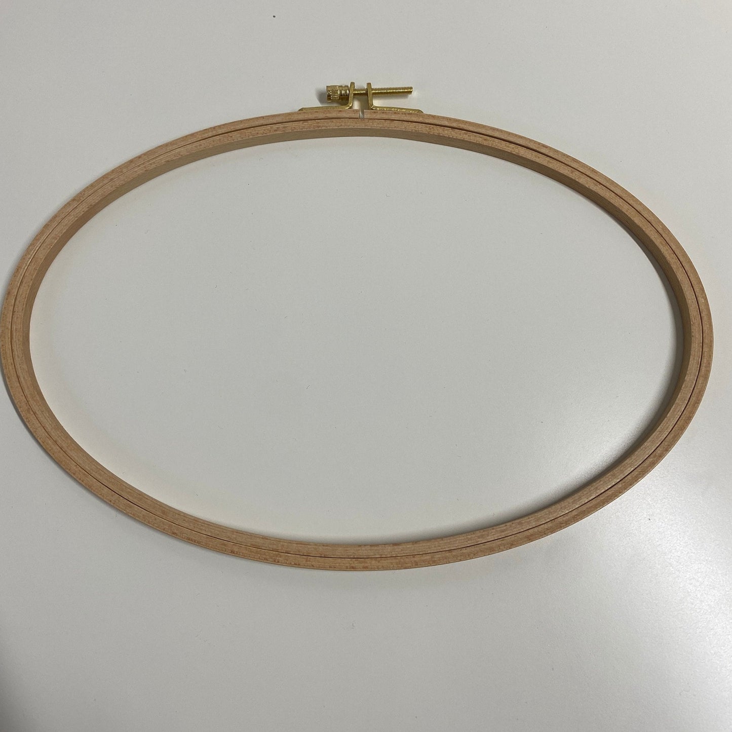 XL Stickring Oval, Stickrahmen Oval, Stickring 19,5 cm x 29,7 cm, Stickring Oval
