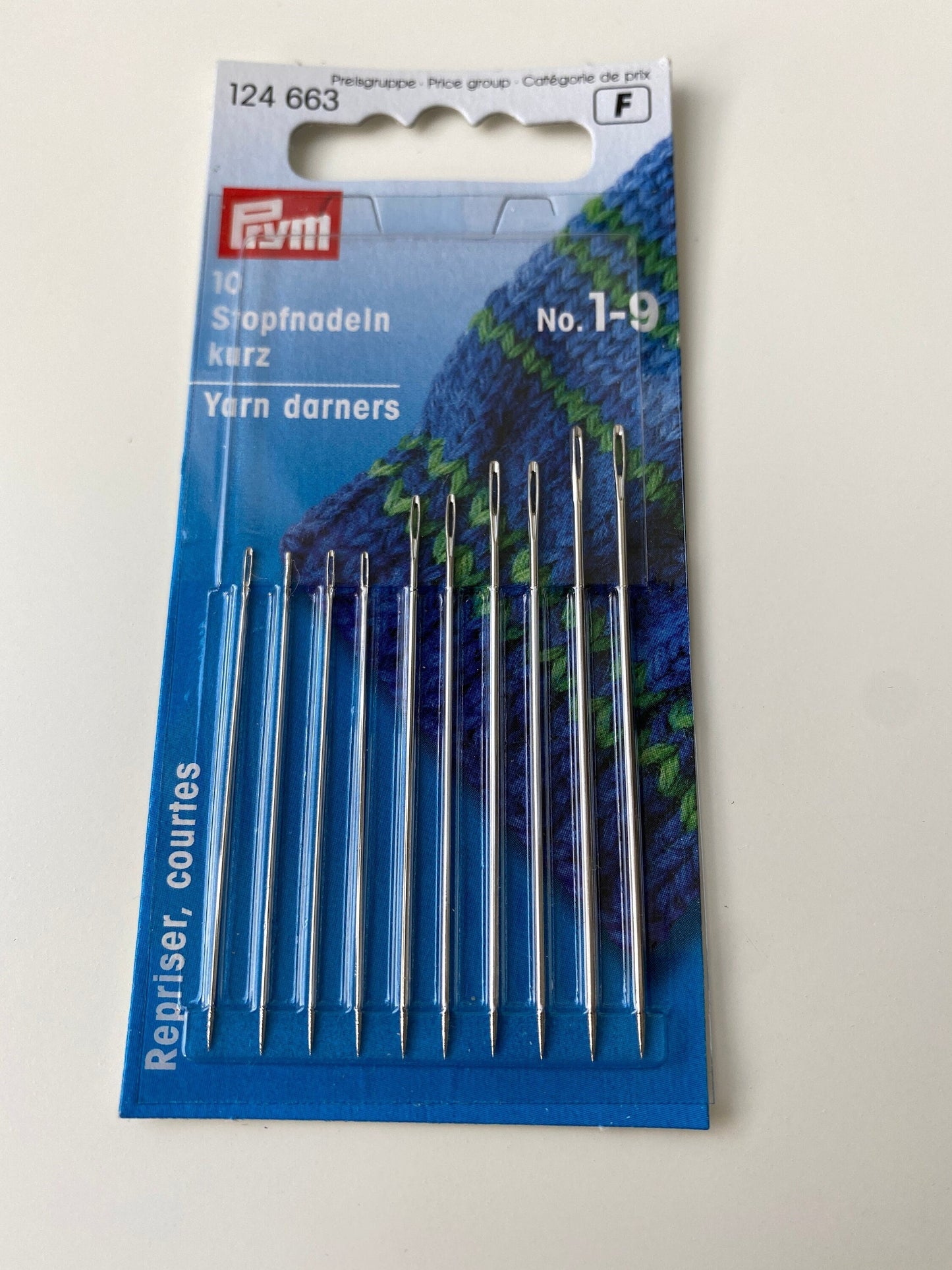Lange Nadeln perfekt zum Sticken, Nadeln 1-9, Sticknadeln, Nadeln