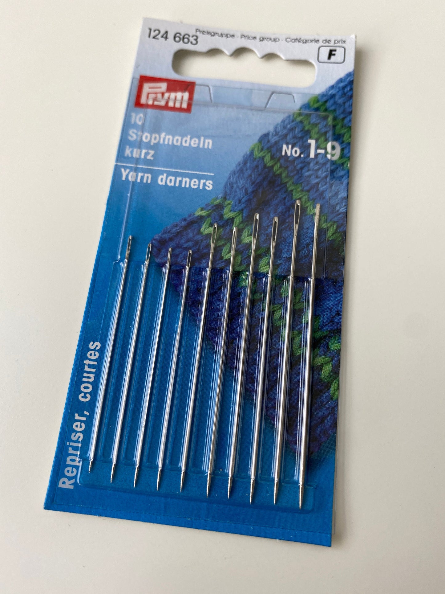 Lange Nadeln perfekt zum Sticken, Nadeln 1-9, Sticknadeln, Nadeln