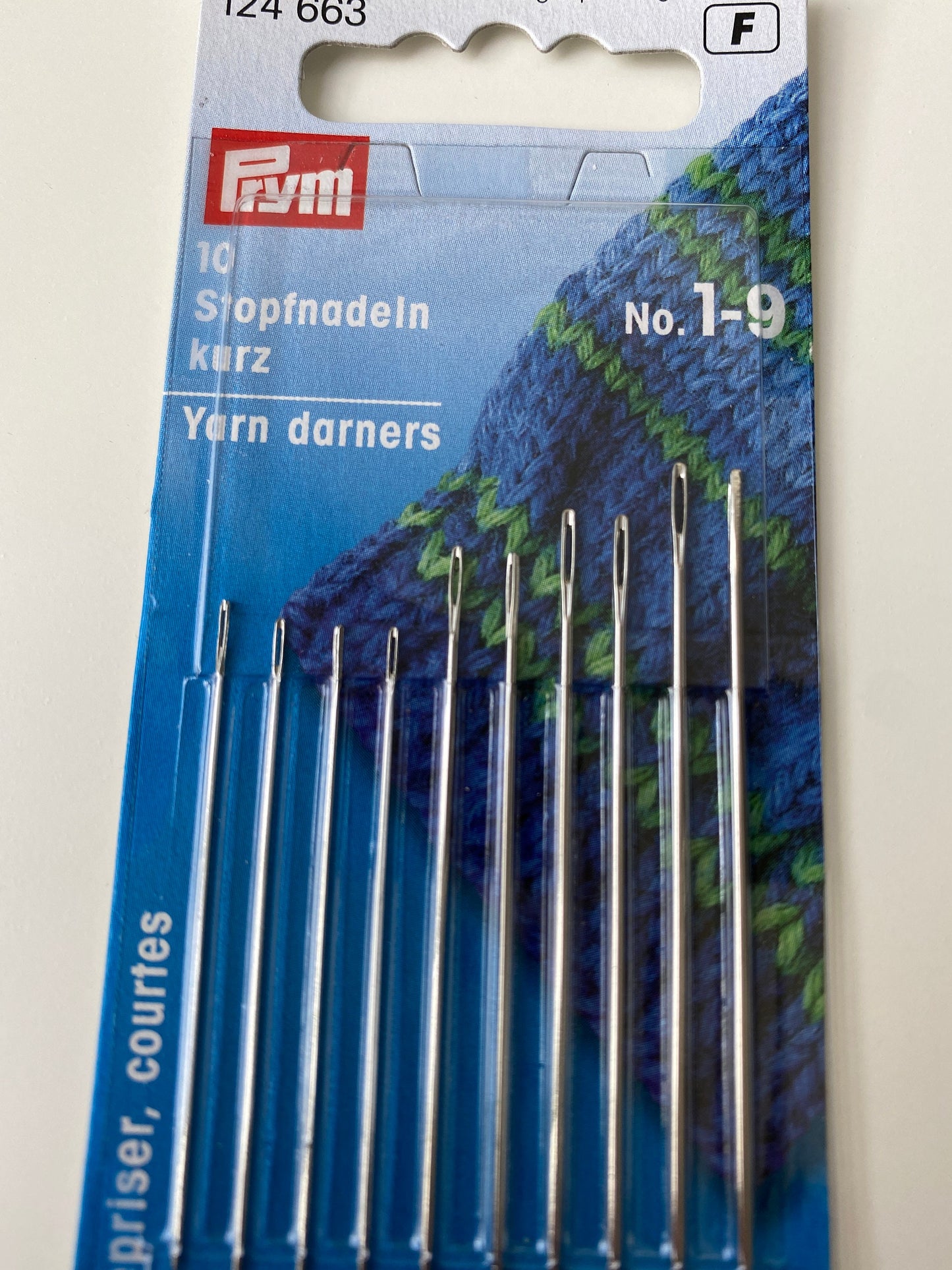 Lange Nadeln perfekt zum Sticken, Nadeln 1-9, Sticknadeln, Nadeln