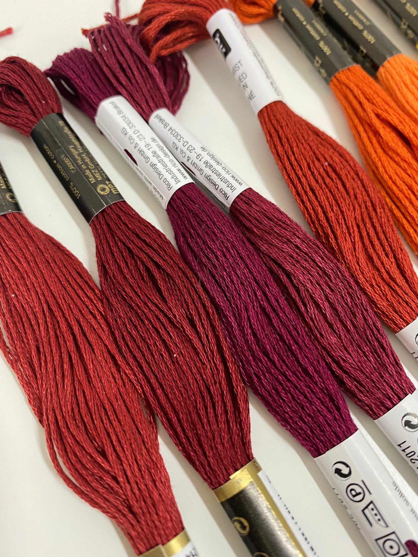 Stickgarn "Herbst", Garn zum Sticken, Stickgarnset