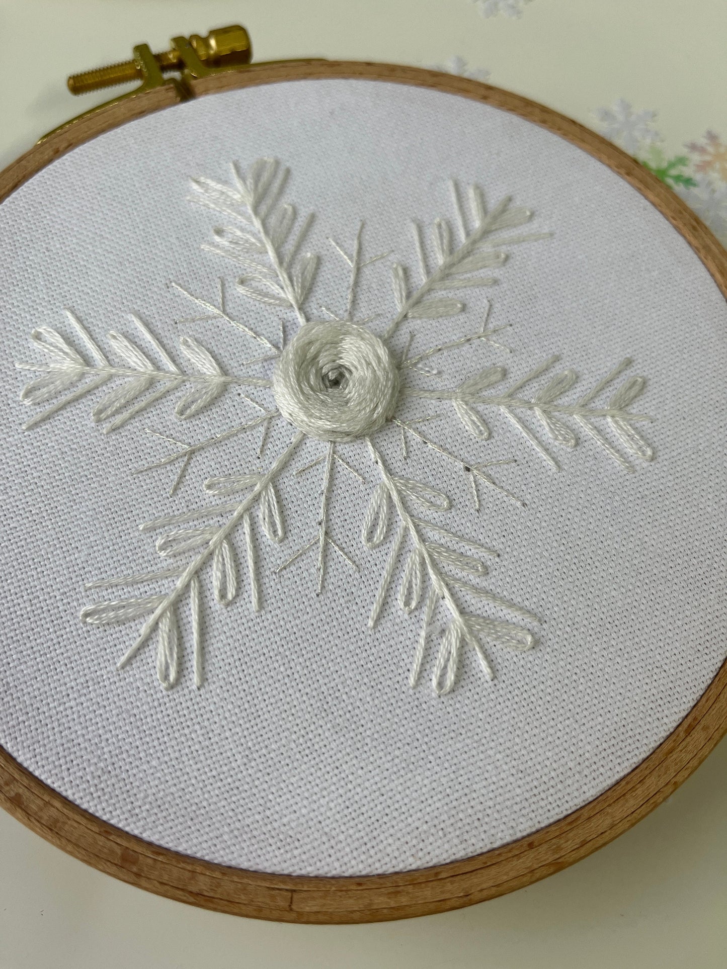 Stickvorlage, Schneeflocken, Winter, Sticken, Modern Embroidery, Schneeflocken, Stickerei, Stickbild, Perlenstickerei, Bundle