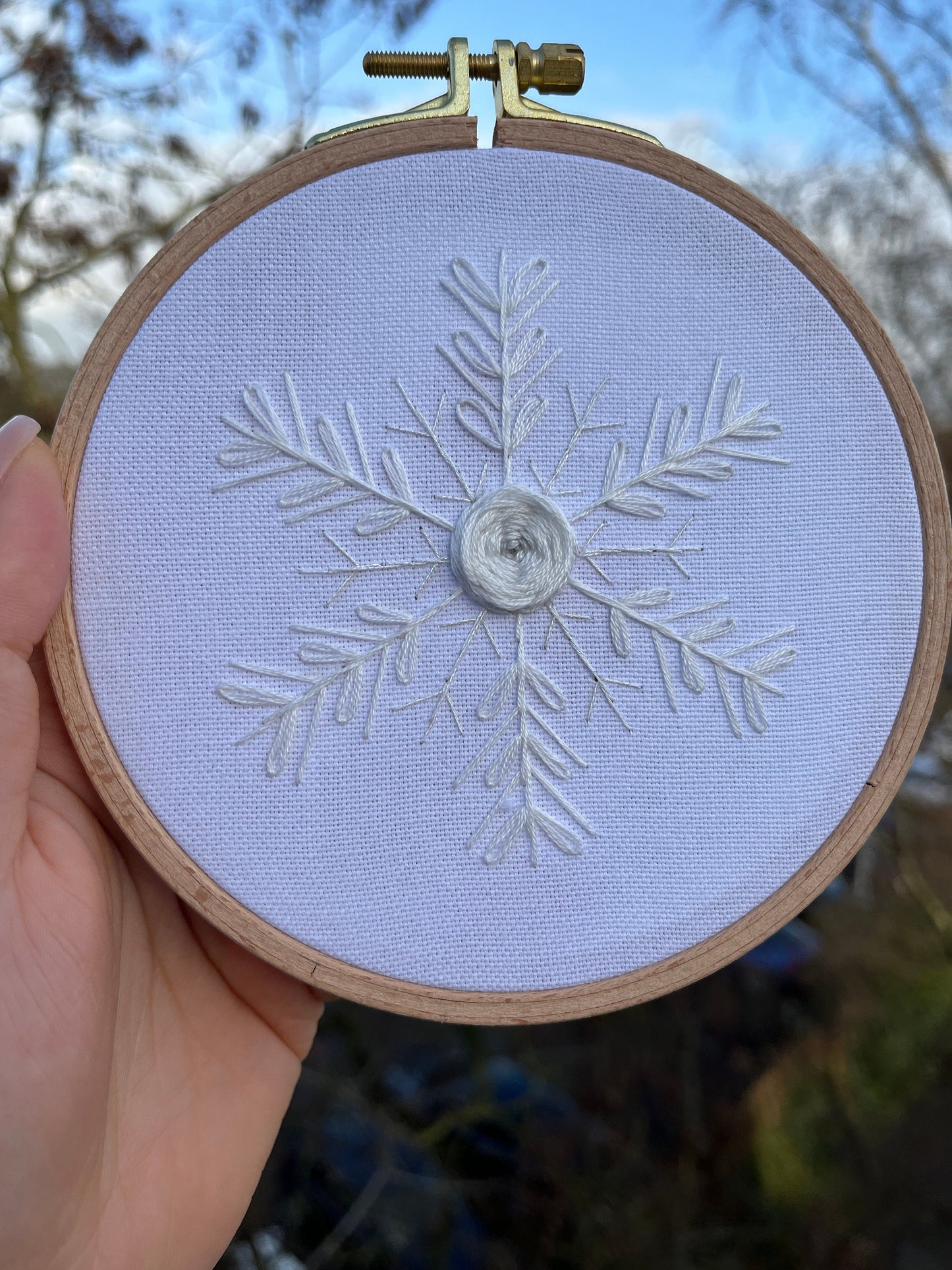 Stickvorlage, Schneeflocken, Winter, Sticken, Modern Embroidery, Schneeflocken, Stickerei, Stickbild, Perlenstickerei, Bundle