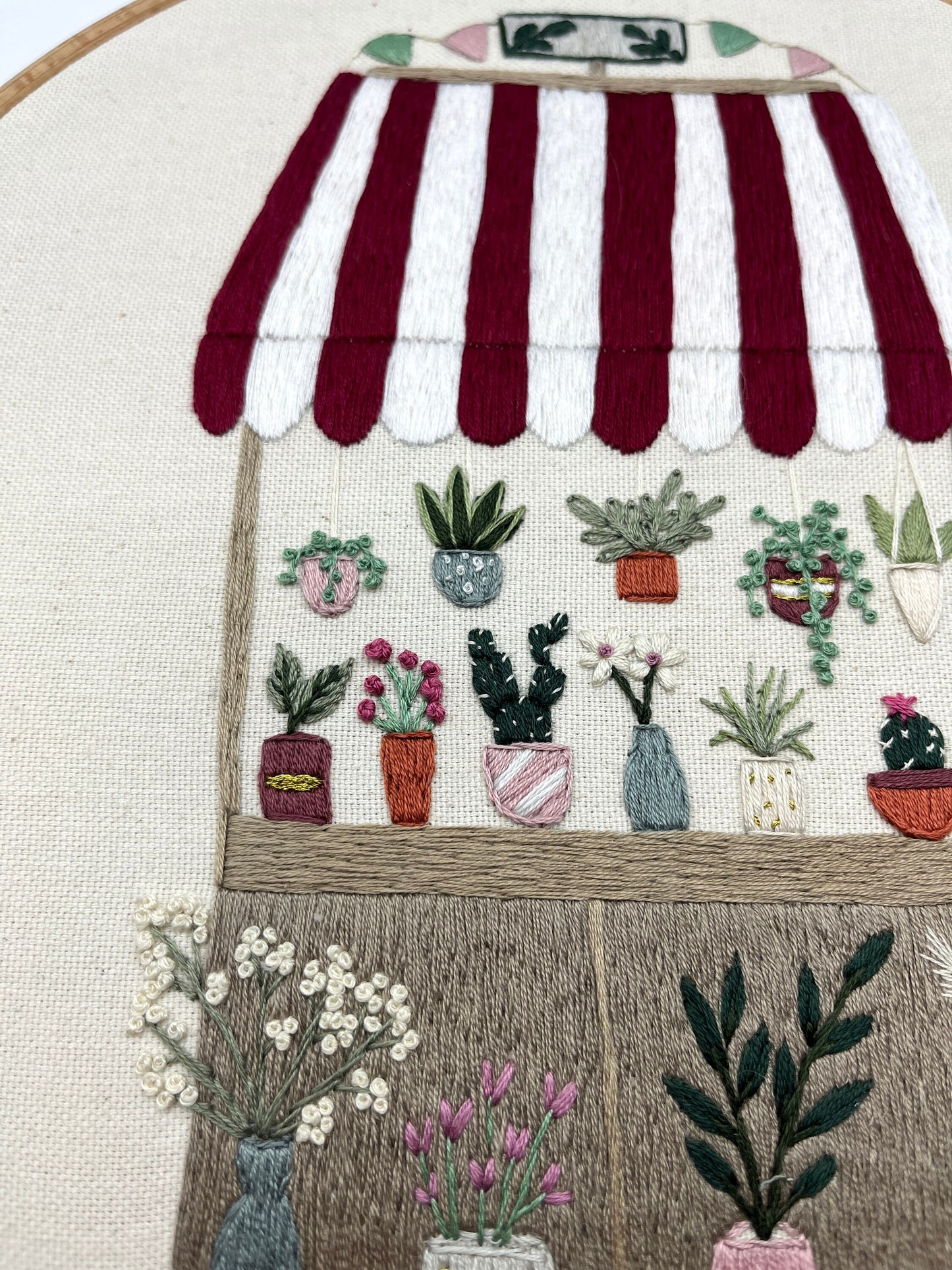 Stickvorlage, Marktstand, Pflanzen sticken, Anleitung zum Sticken, Vorlage zum Sticken, Sticken, Stickvorlage PDF, Stickerei, Stickrahmen