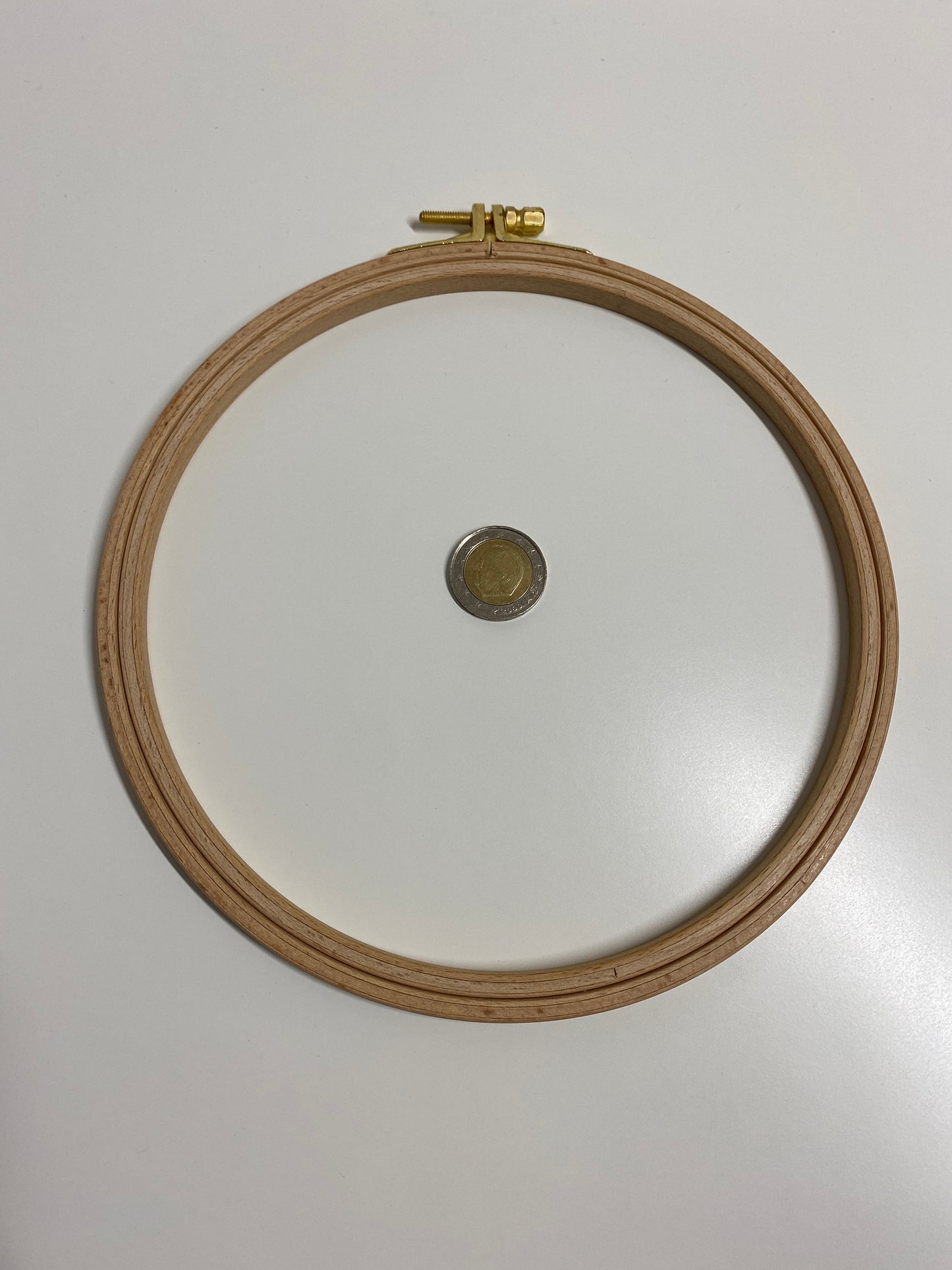 Stickring 19 cm, Stickrahmen, Stickrahmen mit Schraube