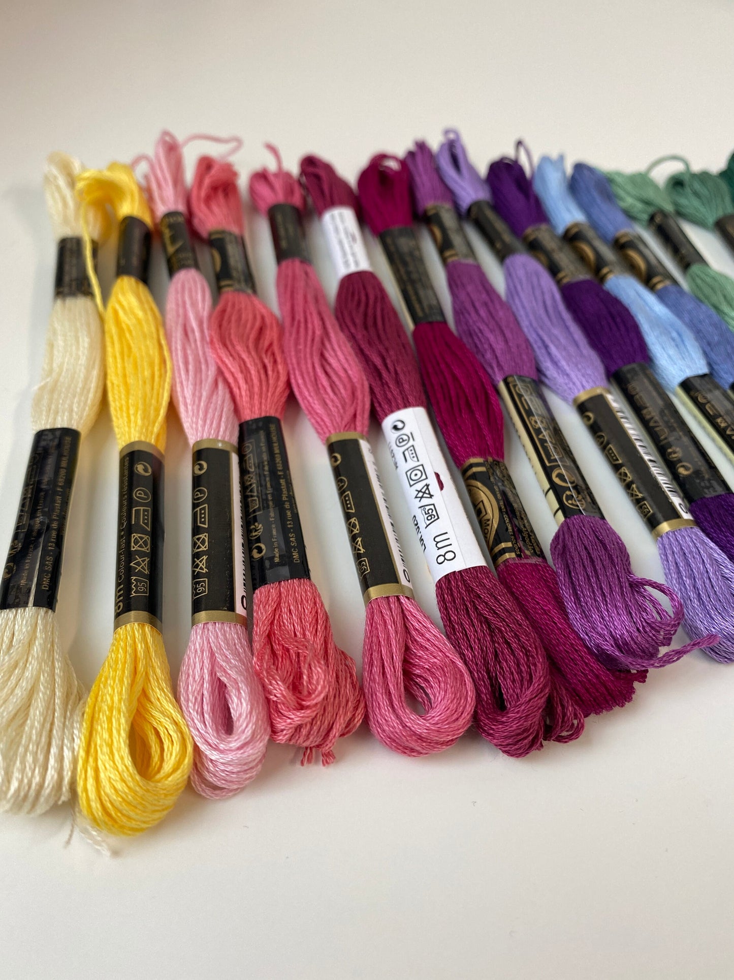 Stickgarn Garnpalette"Spring" Sticktwist, Stickgarn Set, Garndocken, Sticken