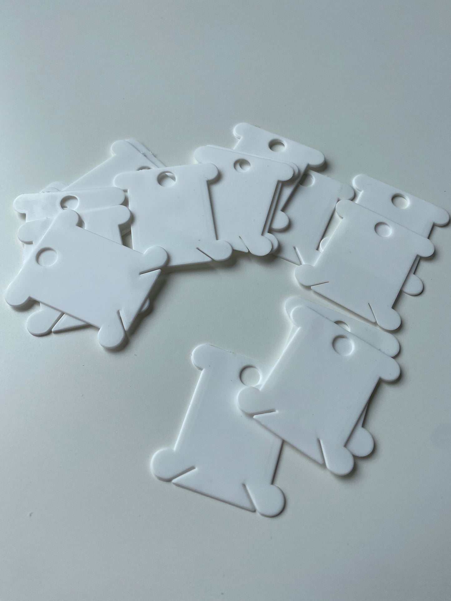 Garnwickelkarten, Bobbins, Wickelkarten für Stickgarn