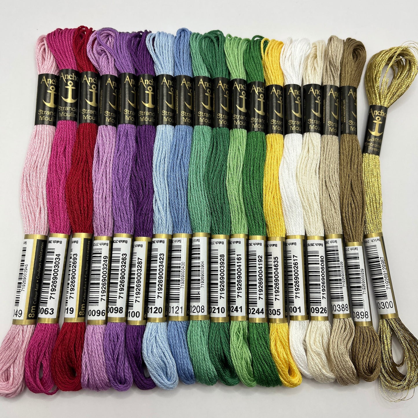Stickgarn, Garn zum Sticken, Sticktwist, Stickgarn zum Sticken, Anchor Garn