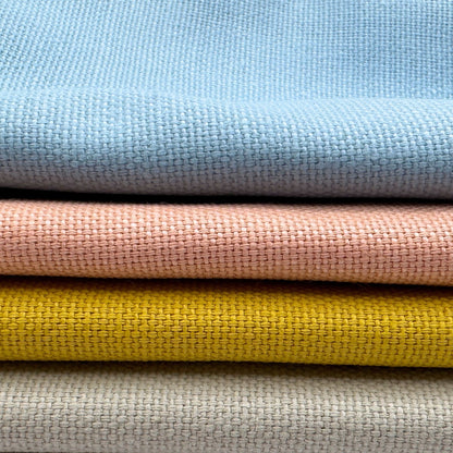 Stoff zum Sticken, Stoffpaket "Hellblau/Beige/Pfirsich"