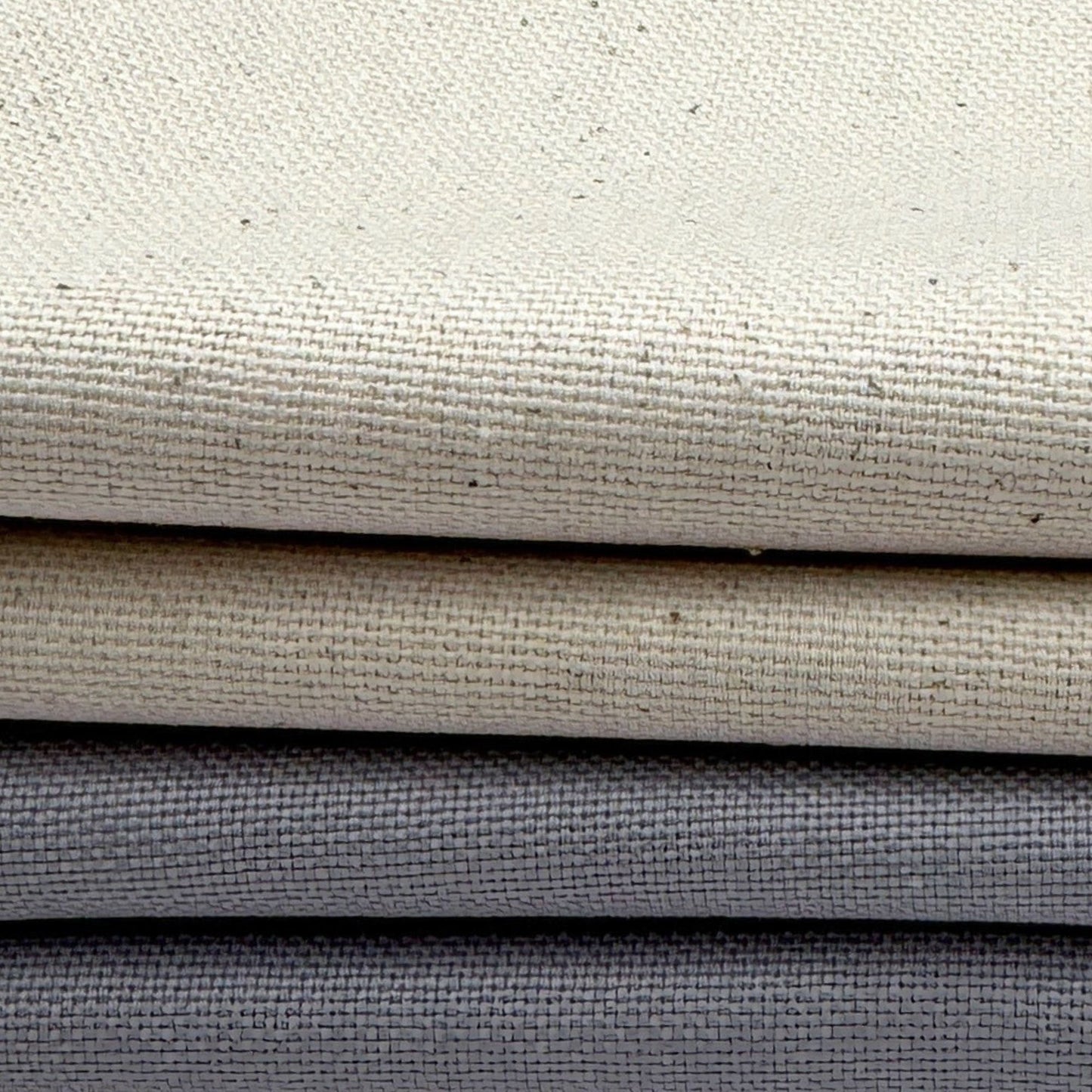 Stoff zum Sticken, Stoffpaket "Grau/Natur"