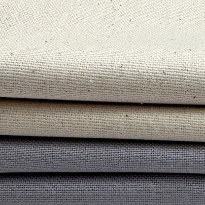 Stoff zum Sticken, Stoffpaket "Grau/Natur"