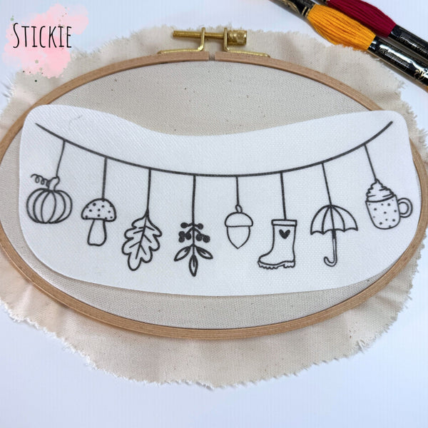 STICKIES "Herbstgirlande"