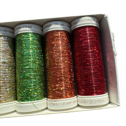 Holo Schimmer Stickgarn 6er Set "Bestseller"