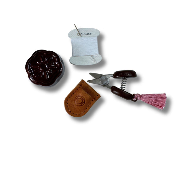 Cohana Nadelmagnet mit Mini Schere "Rosa"