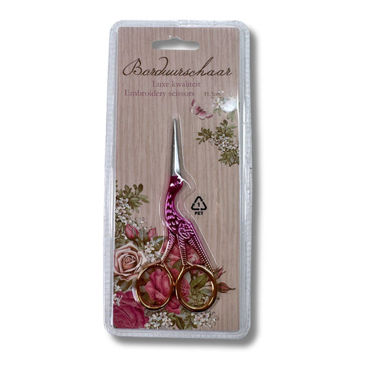 Stickschere "Pink/Gold"