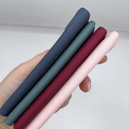 Stoff zum Sticken, Stoffpaket "Rosa/Beere/Schieferblau"