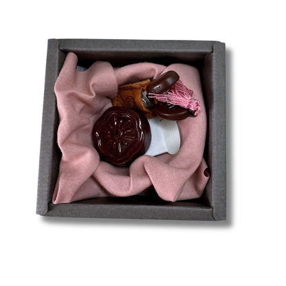 Cohana Nadelmagnet mit Mini Schere "Rosa"