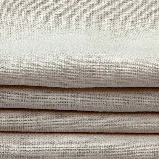 Stoff Paket zum Sticken, Leinen/Baumwollle, "Naturweiß"