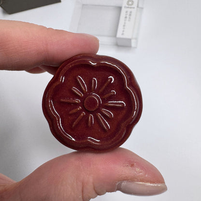 Nadelanspitzer mit Magnet "Rot"