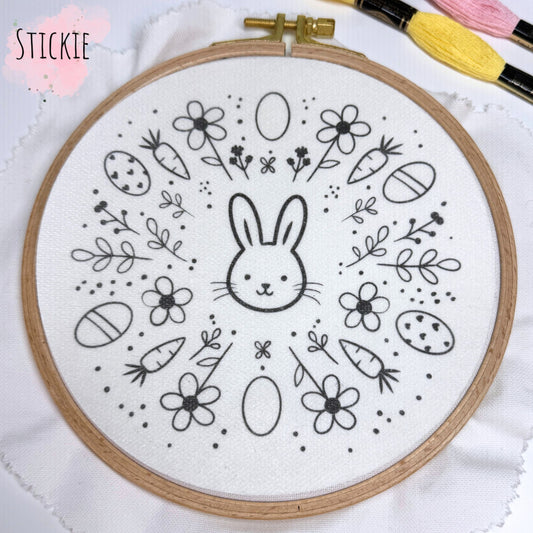 STICKIES "Oster Mandala mit Hasen"