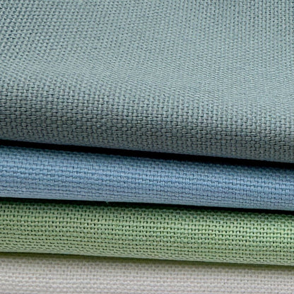 Stoff zum Sticken, Stoffpaket "Mint/Eukalyptus/Blau"