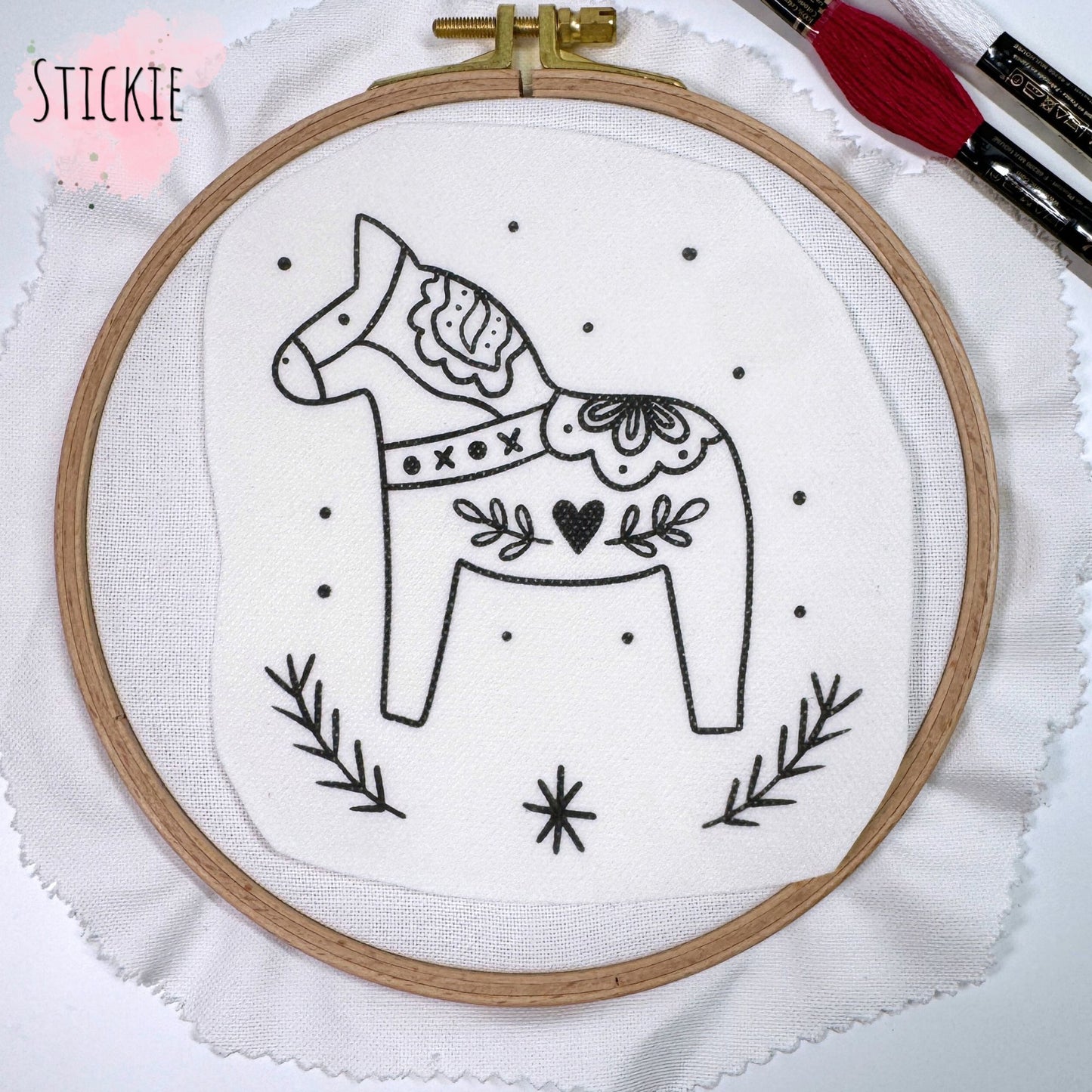 STICKIES "Dala-Pferd"