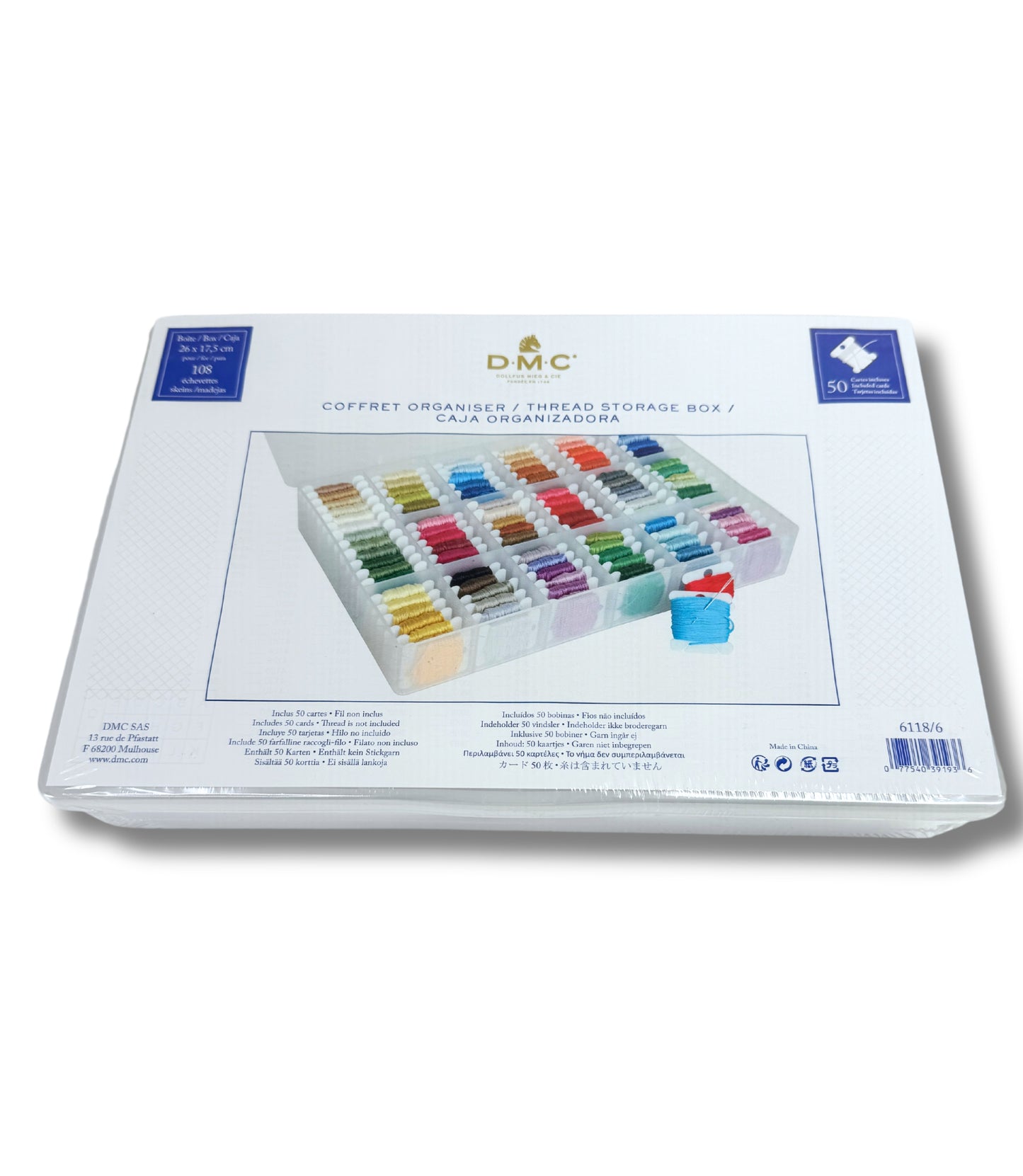 mez stickgarn aufbewahrung DMC Garnbox, DMC Box, Stickgarn Box, Stickgarn Aufbewahrung – Embroideryloversteffi
