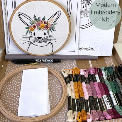 STICKKIT, Osterhase, Hase Sticken