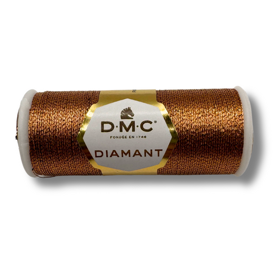 Metall Stickgarn, DMC Diamant, Garn "Kupfer"