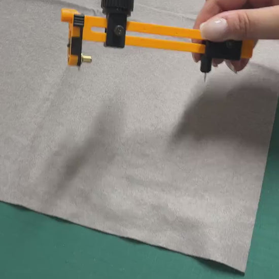 KREISSCHNEIDER, Ideal für die RÜCKSEITE deiner STICKRINGE