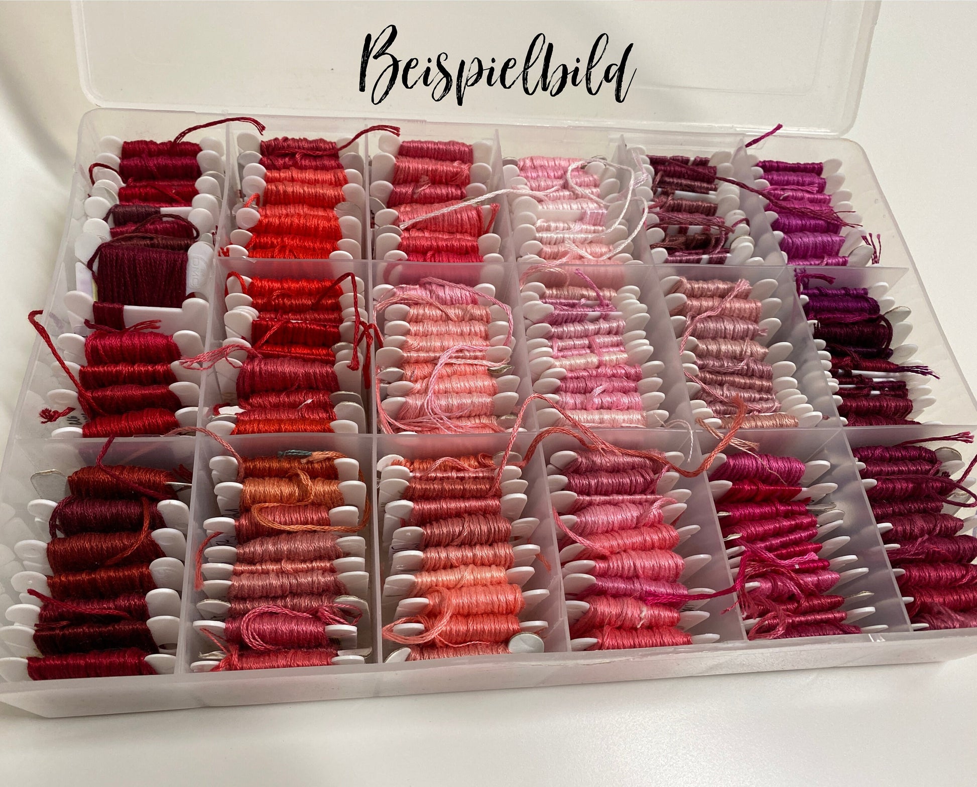 DMC Garnbox, DMC Box, Stickgarn Box, Stickgarn Aufbewahrung – Embroideryloversteffi