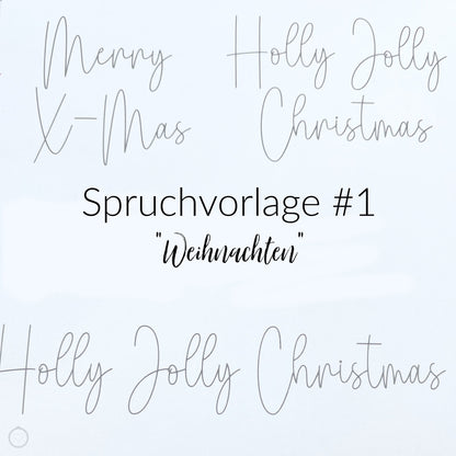 Stickvorlage, Spruchvorlage, Spruchvorlage Weihnachten, Schrift Sticken, Sticken, Schriftzüge zum Sticken, Stickerei, Spruchvorlage #1